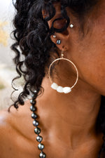 Jasmine Hoop Earrings