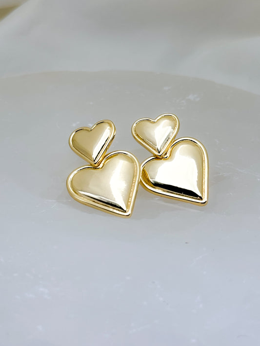 Double Love Earrings