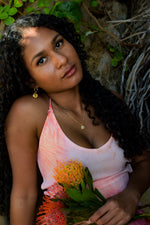 CZ Paw Print Charm Necklace