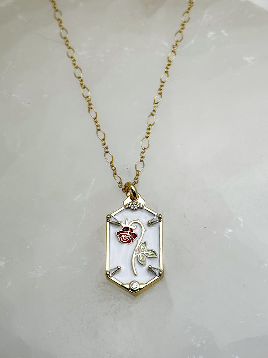 Endless Rose Necklace