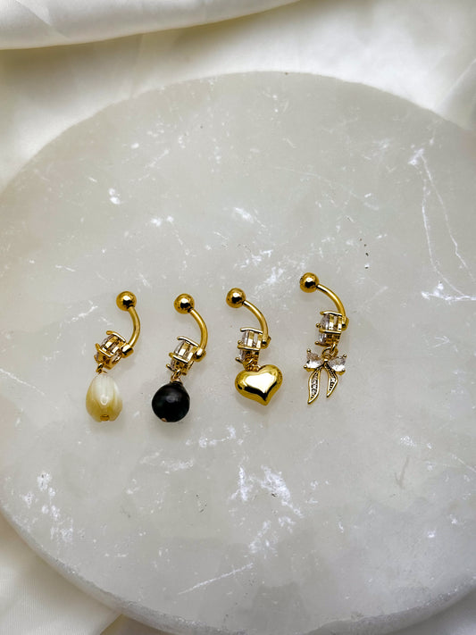 Prong set Piko Rings