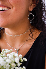 Sterling Silver Reina Earrings