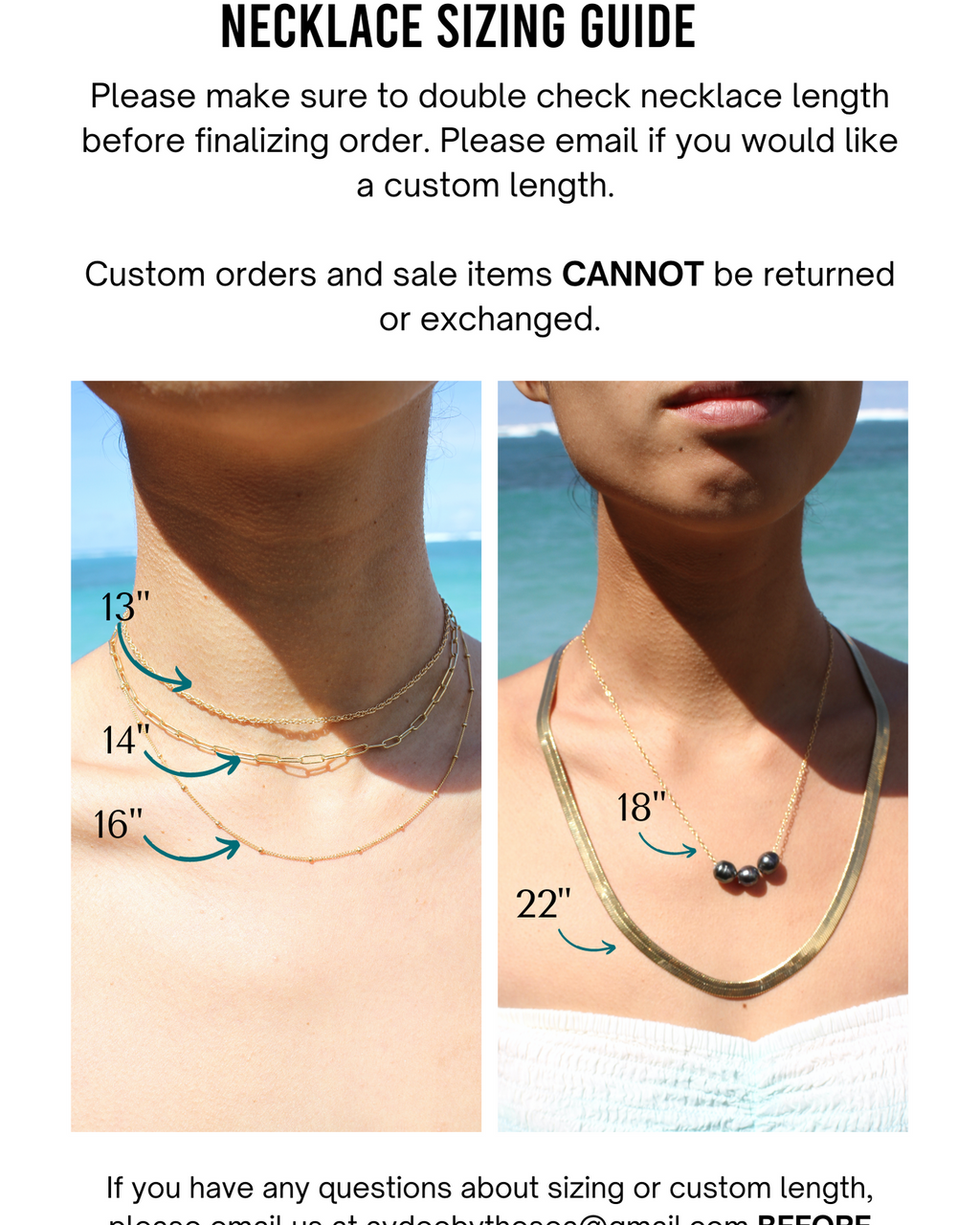 Necklace Length Guide & Chart: Choose the Right Necklace Length