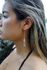 Crystal Quartz Dangle Earrings