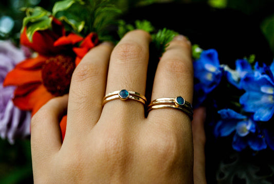 Opal Stacking Rings