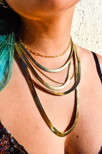 Thick Herringbone Necklace