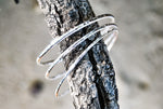 Sterling Silver Hammered Bangles