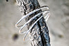 Sterling Silver Hammered Bangles