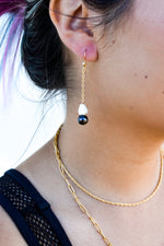 Pikake Tahitian Drop Earrings