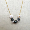 Puka Pearl Necklace
