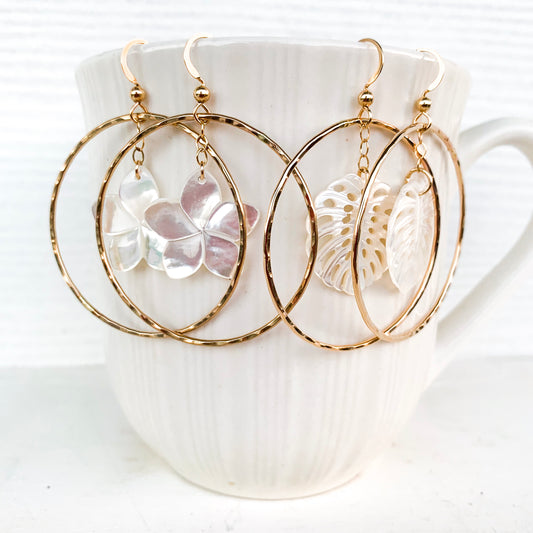 Spring Hoop Earrings