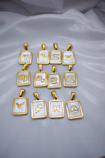 MOP Zodiac Necklace