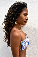 Sunrise Shell Dangle Earrings