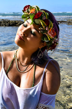 Wave Tear Drop Earrings