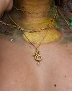 Snake Charm Necklace