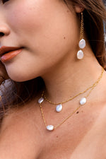 Double Drop Pearl Dangles