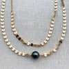 Tahitian Pearl Coin Necklace