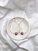 Edison Pearl Tear Drop Earrings