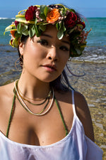 Wave Tear Drop Earrings