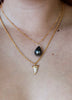 Cz Shark Tooth Necklace