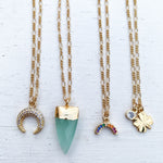 Tiny Rainbow Charm Necklace