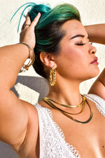 Thick Herringbone Necklace