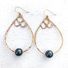 Mermaid Scale Tear Drop Earrings