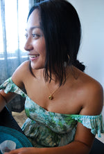 Gold Dipped Cowrie Shell Necklace