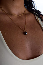 Lux Tahitian necklace