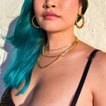 Thin Herringbone Necklace