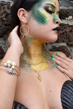 Snake Charm Necklace