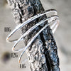 Sterling Silver Hammered Bangles